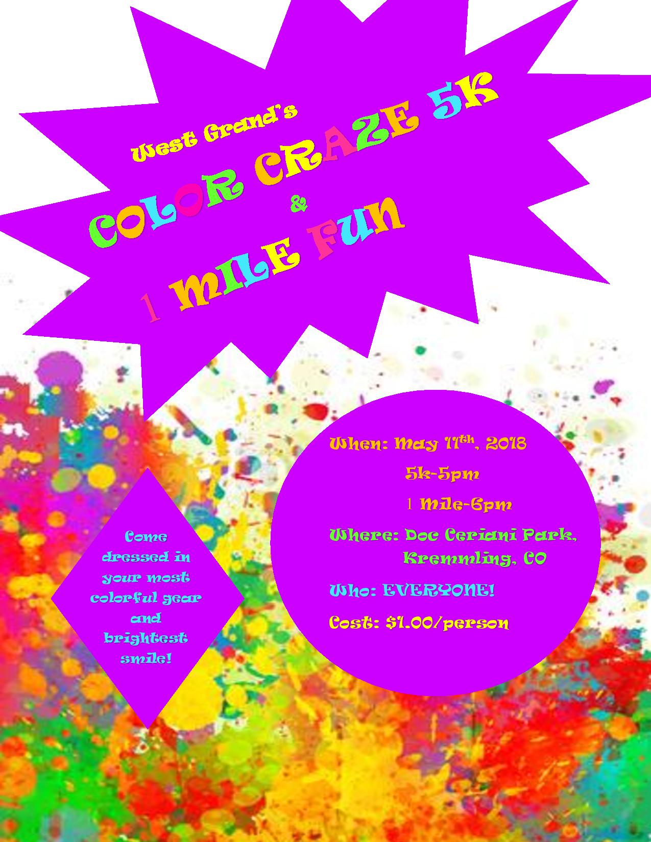 Color Craze 5K & Fun Run